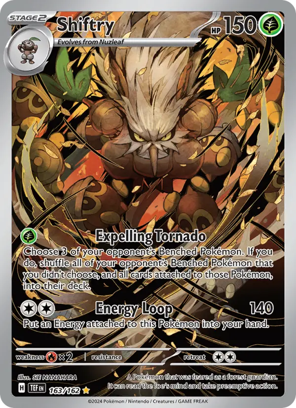 Shiftry — Temporal Forces card #163