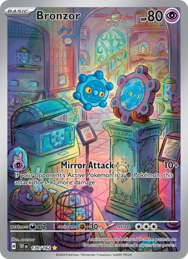 Bronzor — Temporal Forces card #170