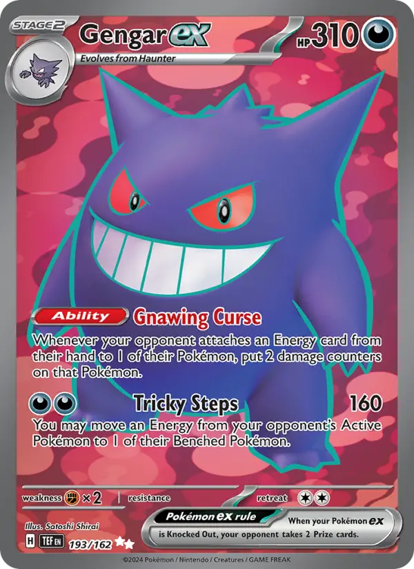 Gengar ex — Temporal Forces card #193