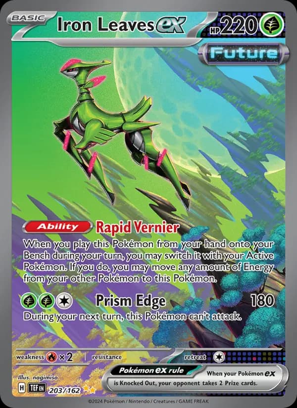 Iron Leaves ex — Temporal Forces card #203