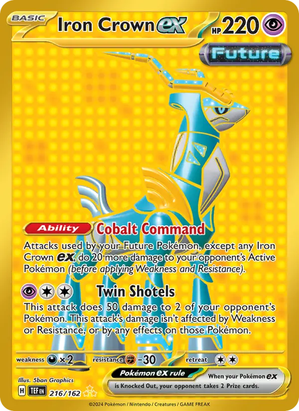 Iron Crown ex — Temporal Forces card #216