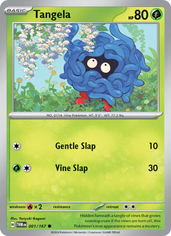 Tangela — Twilight Masquerade card #001