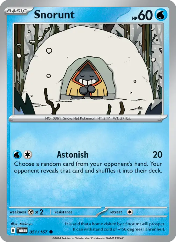 Snorunt — Twilight Masquerade card #051