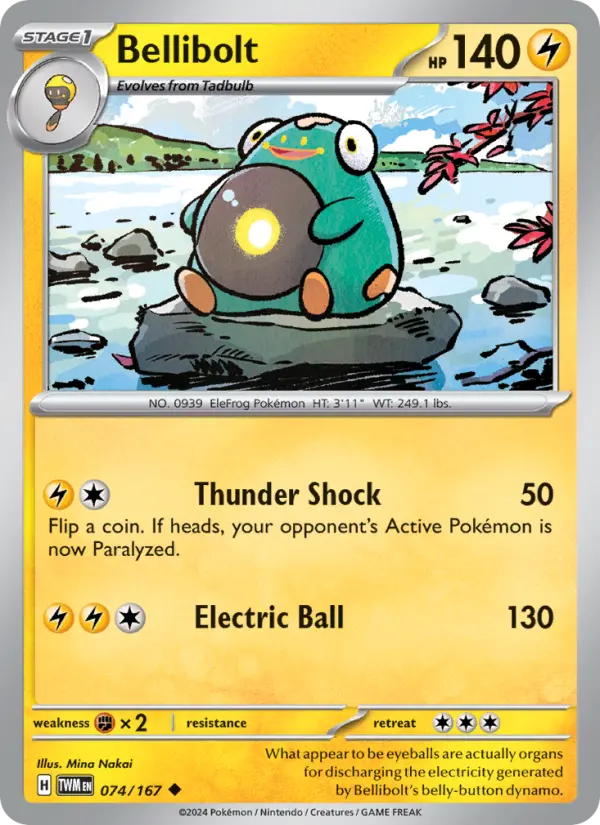 Bellibolt — Twilight Masquerade card #074