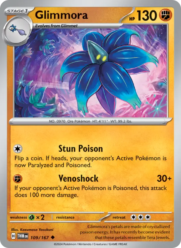 Glimmora — Twilight Masquerade card #109