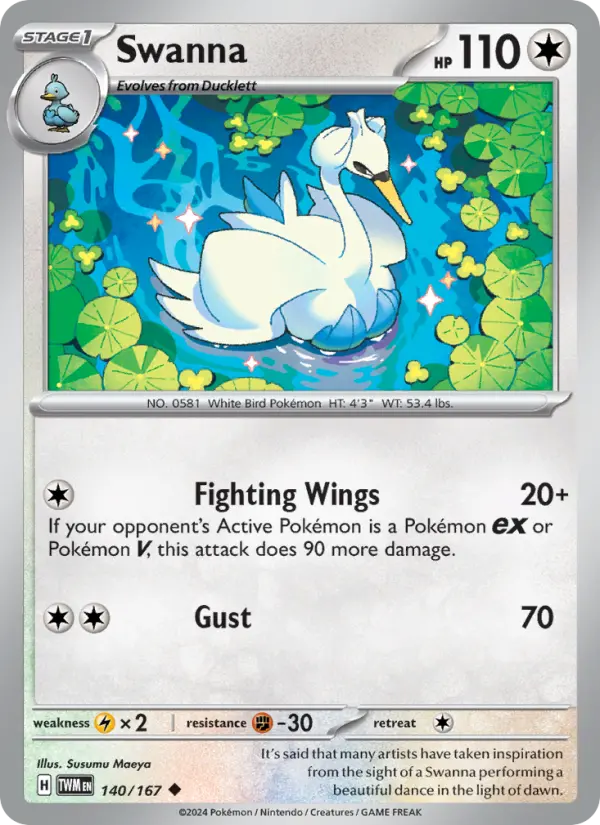 Swanna — Twilight Masquerade card #140