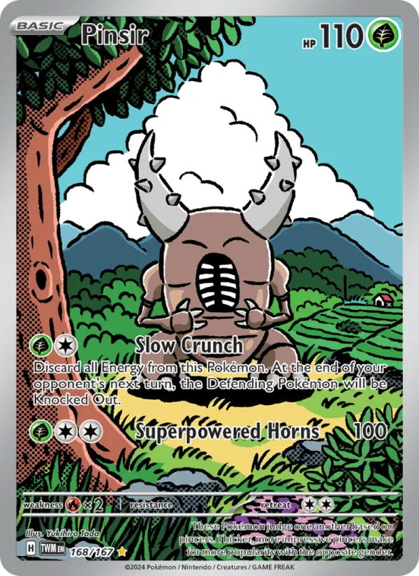 Pinsir — Twilight Masquerade card #168