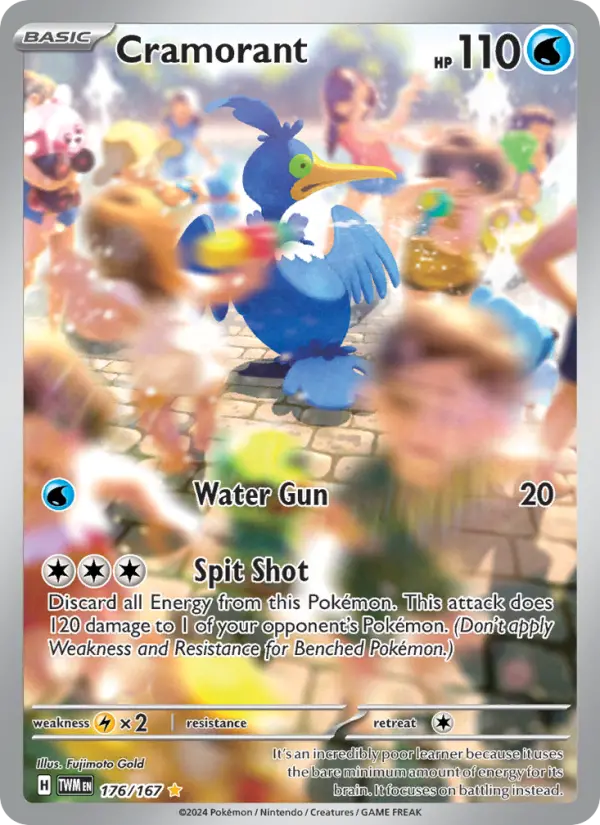 Cramorant — Twilight Masquerade card #176