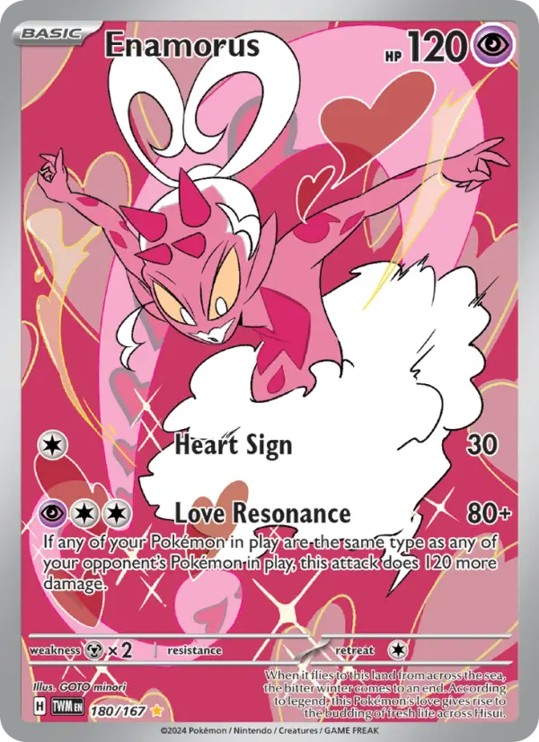 Enamorus — Twilight Masquerade card #180