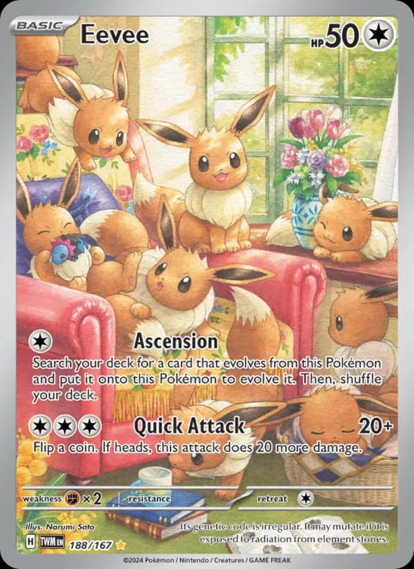 Eevee — Twilight Masquerade card #188