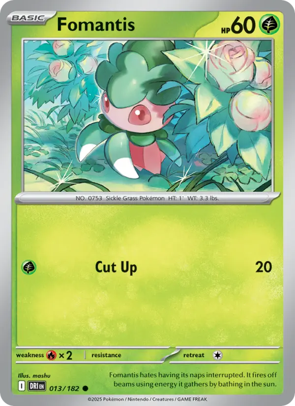 Fomantis — Destined Rivals card #013
