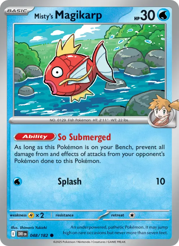 Misty's Magikarp — Destined Rivals card #048