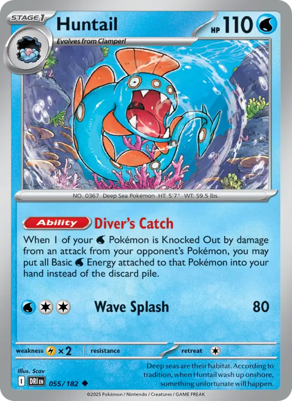 Huntail — Destined Rivals card #055