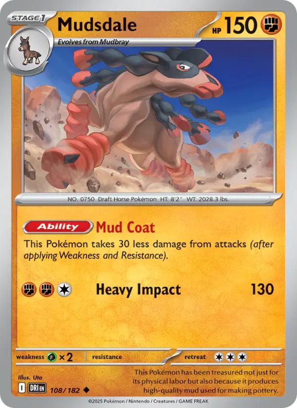 Mudsdale — Destined Rivals card #108