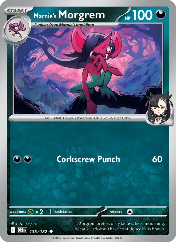 Marnie's Morgrem — Destined Rivals card #135