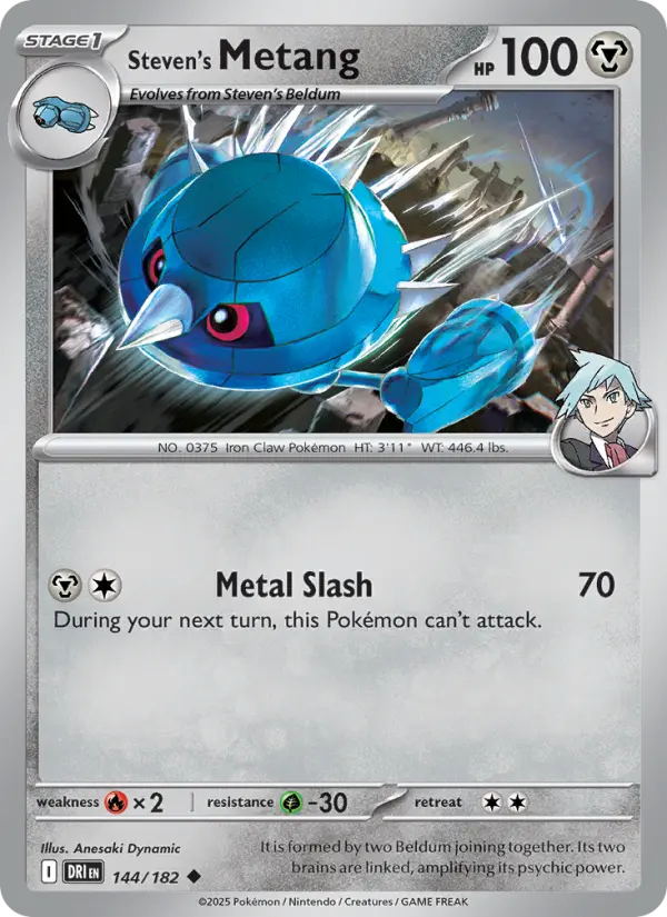 Steven's Metang — Destined Rivals card #144
