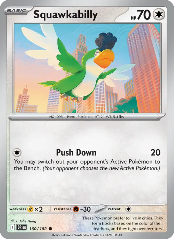 Squawkabilly — Destined Rivals card #160