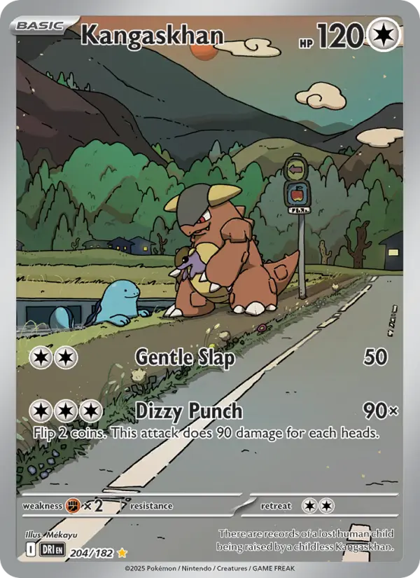 Kangaskhan — Destined Rivals card #204