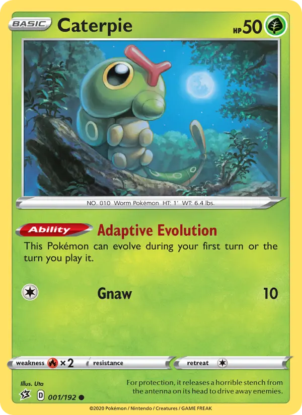 Caterpie — Rebel Clash card #1