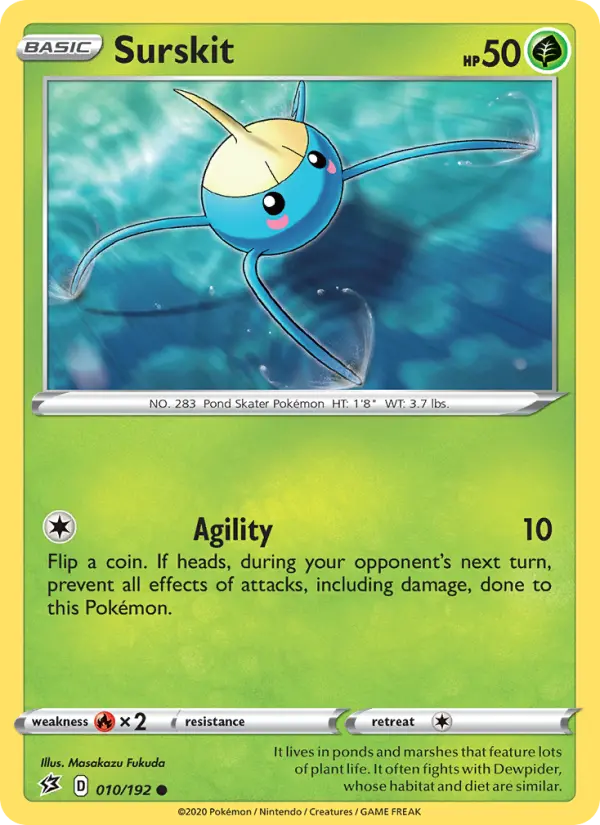 Surskit — Rebel Clash card #10