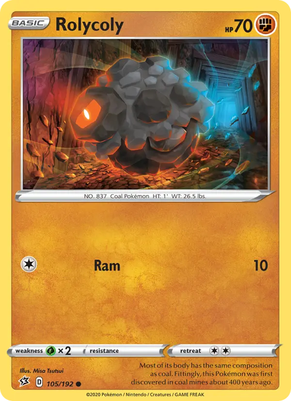 Rolycoly — Rebel Clash card #105