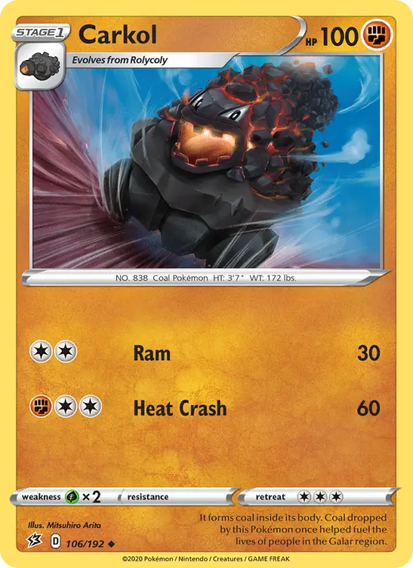 Carkol — Rebel Clash card #106