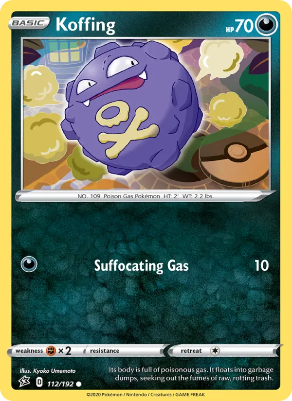 Koffing — Rebel Clash card #112