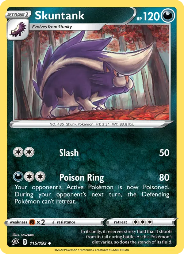 Skuntank — Rebel Clash card #115