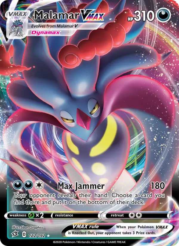 Malamar VMAX — Rebel Clash card #122