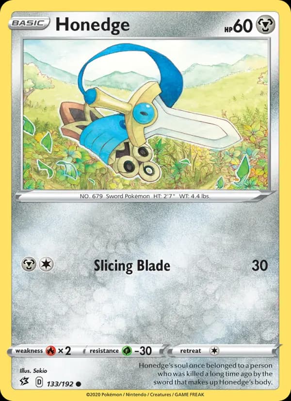 Honedge — Rebel Clash card #133