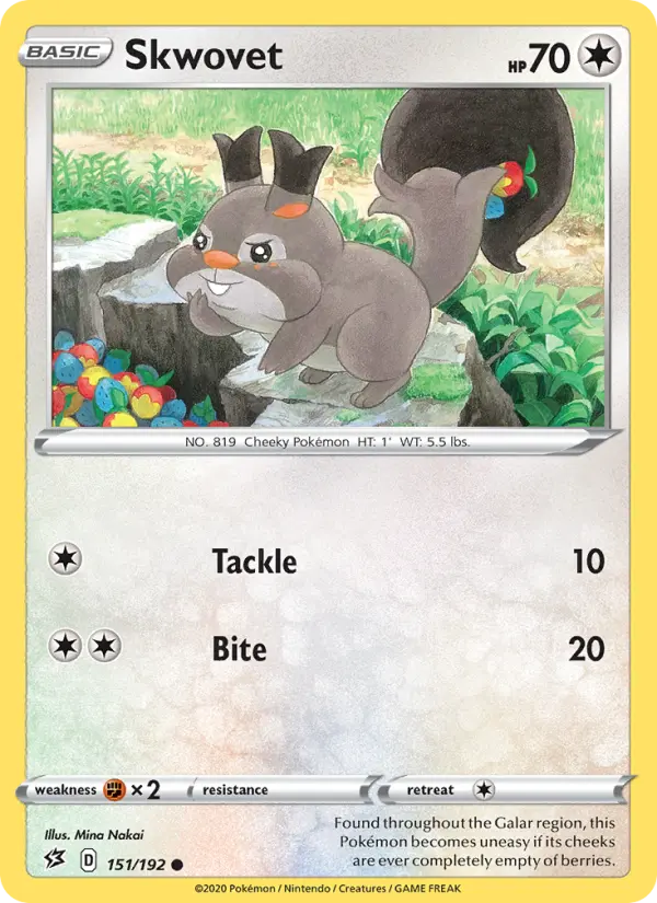 Skwovet — Rebel Clash card #151