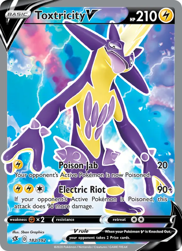 Toxtricity V — Rebel Clash card #182