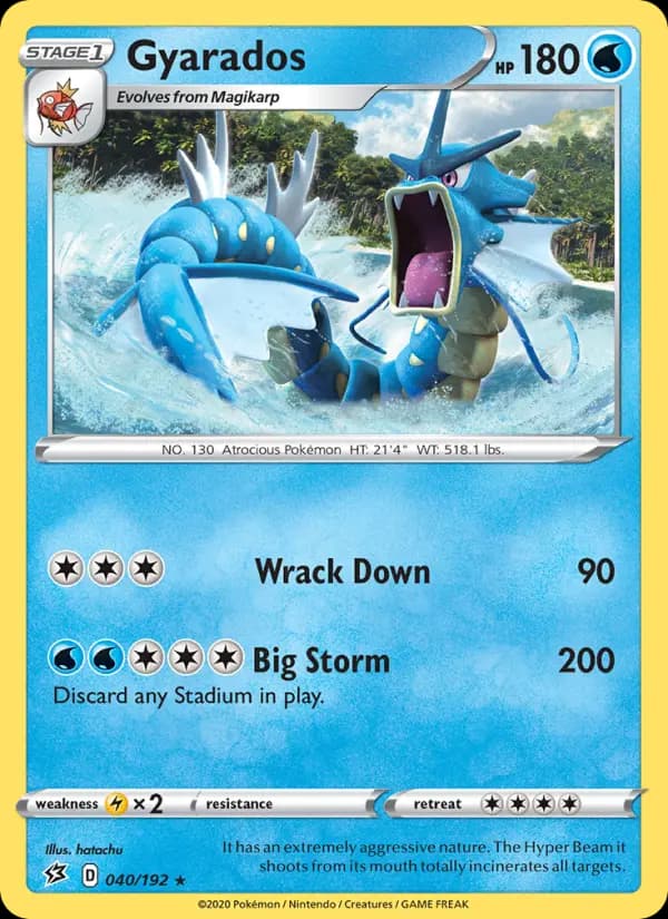 Gyarados — Rebel Clash card #40
