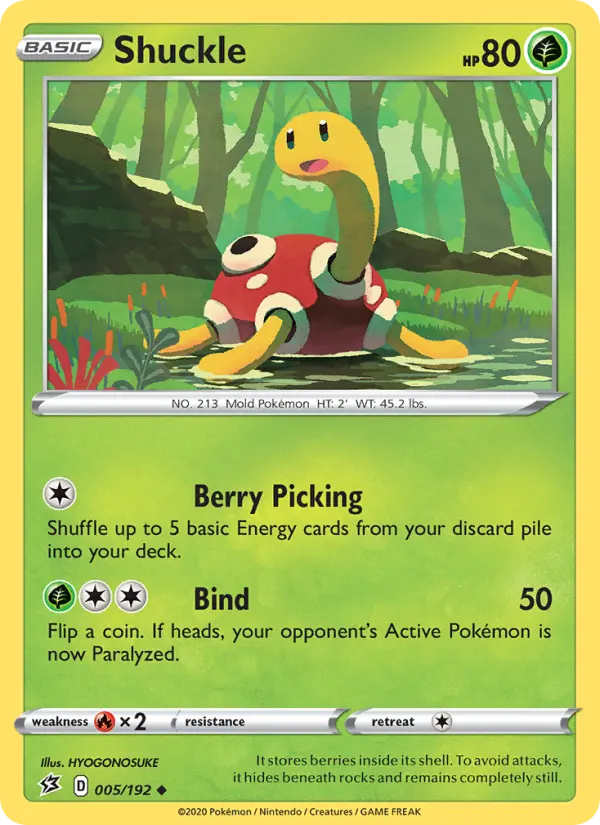 Shuckle — Rebel Clash card #5