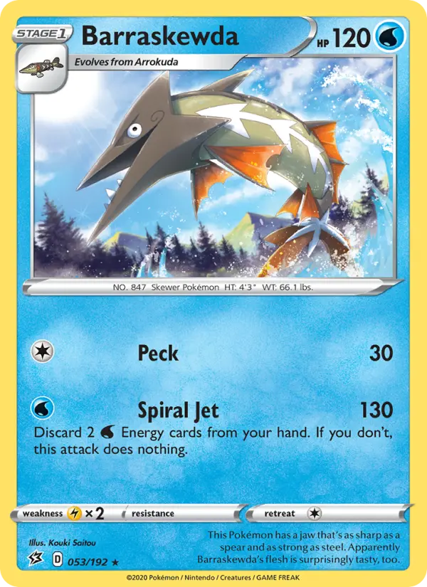Barraskewda — Rebel Clash card #53
