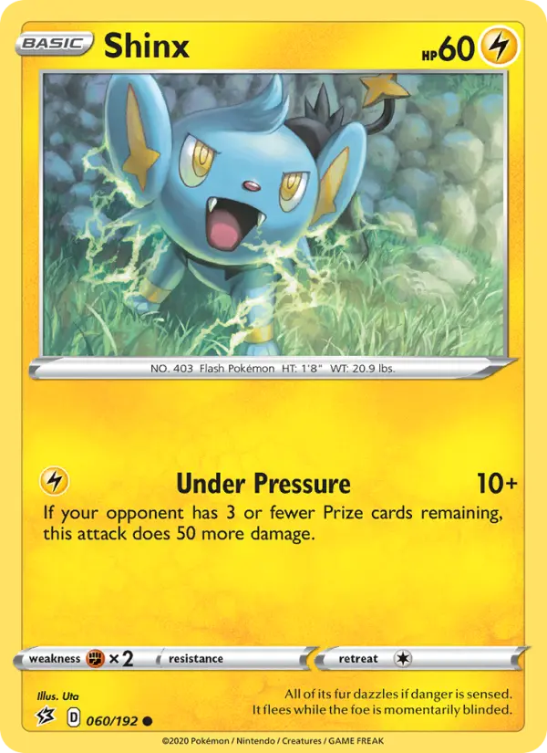 Shinx — Rebel Clash card #60