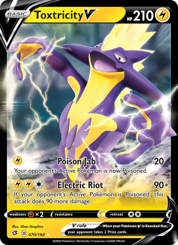 Toxtricity V — Rebel Clash card #70