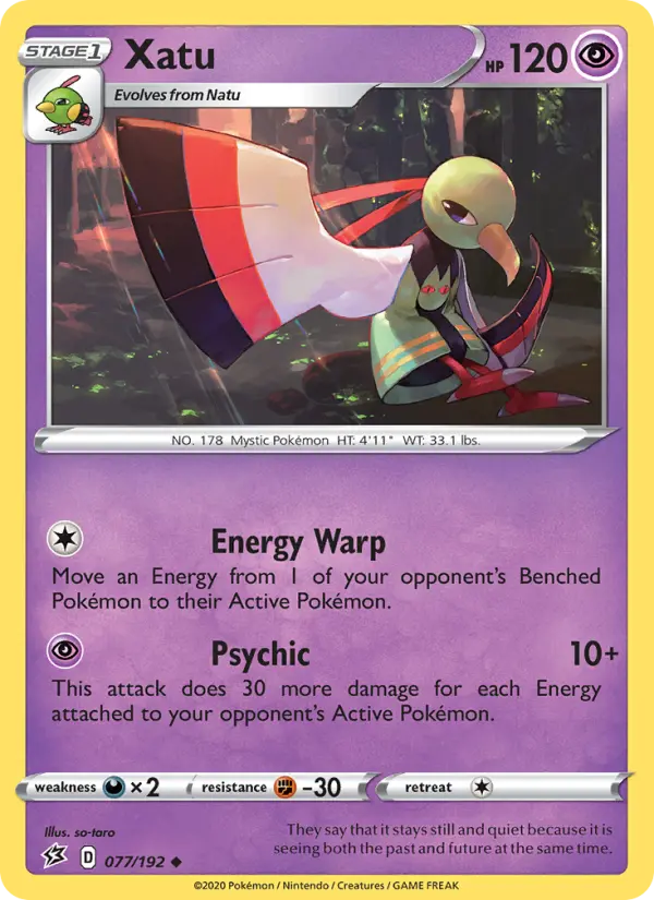 Xatu — Rebel Clash card #77
