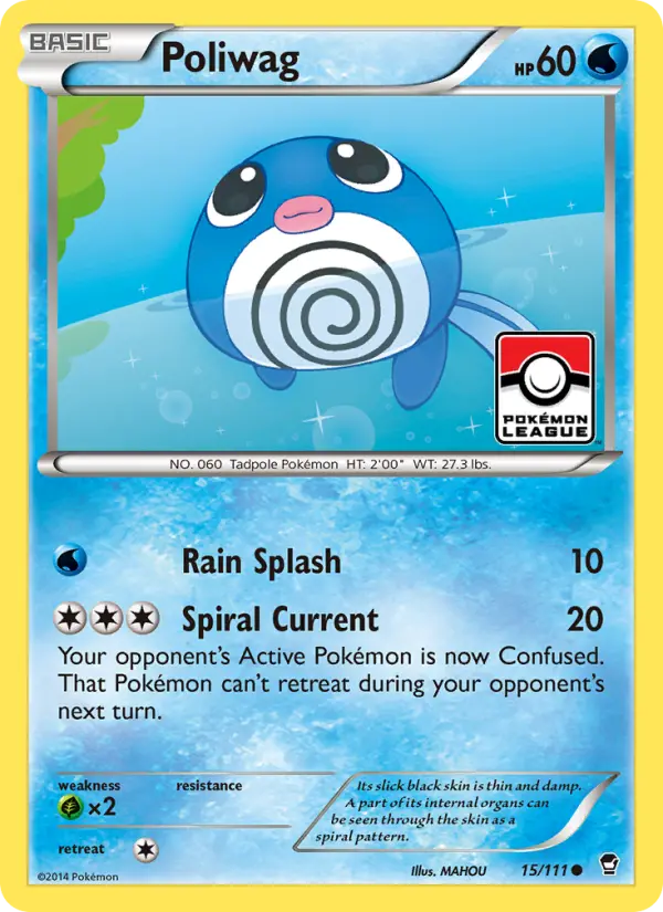 Poliwag — Furious Fists card #15