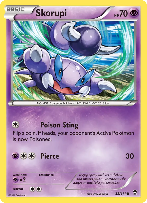 Skorupi — Furious Fists card #38