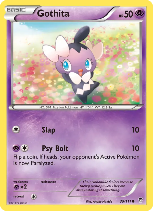 Gothita — Furious Fists card #39