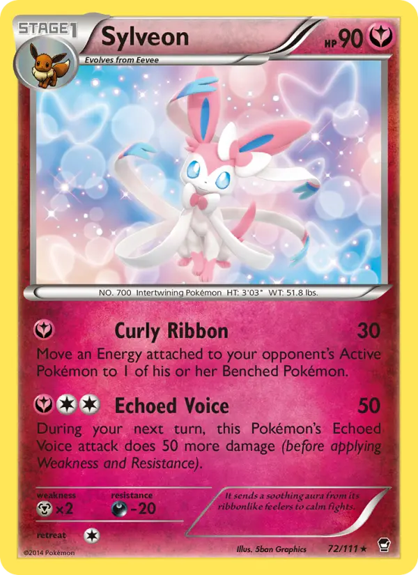 Sylveon — Furious Fists card #72