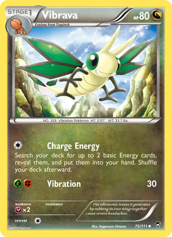 Vibrava — Furious Fists card #75