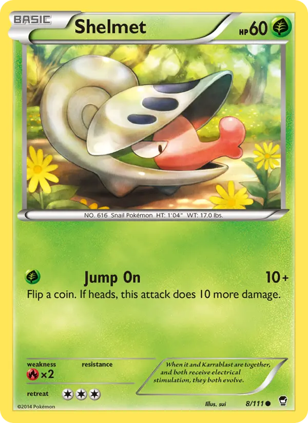 Shelmet — Furious Fists card #8