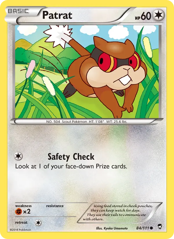 Patrat — Furious Fists card #84