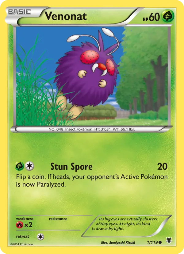 Venonat — Phantom Forces card #1