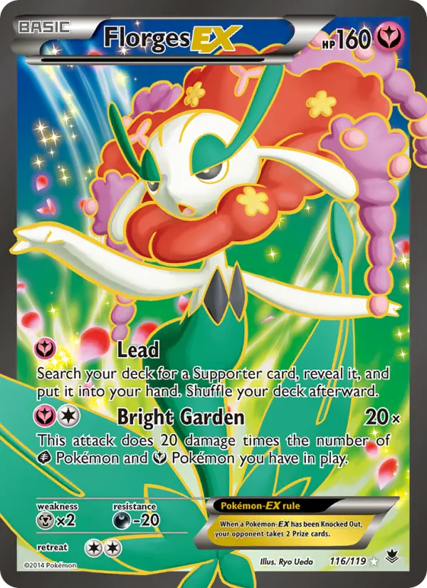 Florges EX — Phantom Forces card #116