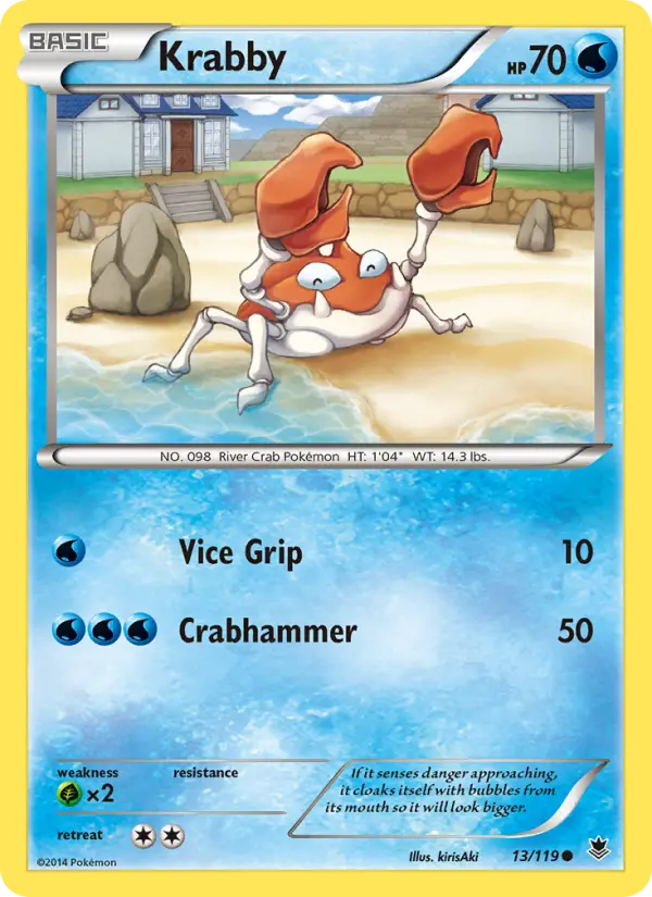 Krabby — Phantom Forces card #13