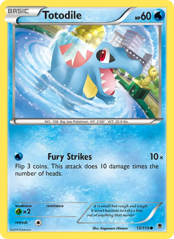 Totodile — Phantom Forces card #15
