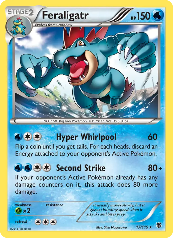 Feraligatr — Phantom Forces card #17